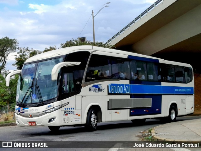 VIDA - Viação Danúbio Azul 19020 na cidade de Campinas, São Paulo, Brasil, por José Eduardo Garcia Pontual. Número da foto: #13178847.
