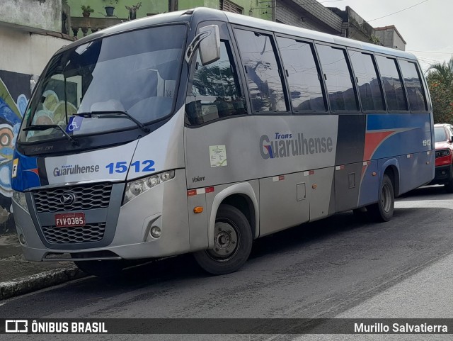 Viação Transguarulhense 1512 na cidade de São Paulo, São Paulo, Brasil, por Murillo Salvatierra. Número da foto: #13179849.