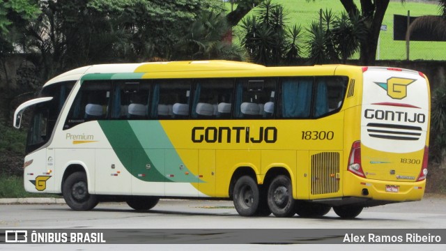 Empresa Gontijo de Transportes 18300 na cidade de Taubaté, São Paulo, Brasil, por Alex Ramos Ribeiro. Número da foto: #13180462.