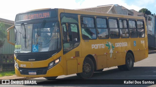 VCG - Viação Campos Gerais 1541 na cidade de Ponta Grossa, Paraná, Brasil, por Kallel Dos Santos. Número da foto: #13178376.