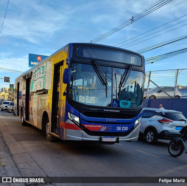 Vipol Transportes Rodoviários - TIPBUS - Transportes Intermunicipal 36.230 na cidade de Guarulhos, São Paulo, Brasil, por Felipe Mariz. Número da foto: #13180323.