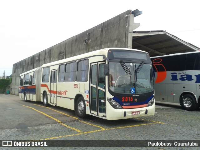 Viação Santana Iapó 2816 na cidade de Ponta Grossa, Paraná, Brasil, por Paulobuss  Guaratuba. Número da foto: #13178730.