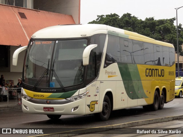 Empresa Gontijo de Transportes 18935 na cidade de Rio de Janeiro, Rio de Janeiro, Brasil, por Rafael da Silva Xarão. Número da foto: #13179219.