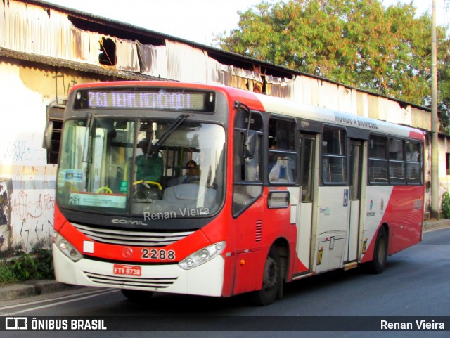 Expresso CampiBus 2288 na cidade de Campinas, São Paulo, Brasil, por Renan Vieira. Número da foto: #13179023.
