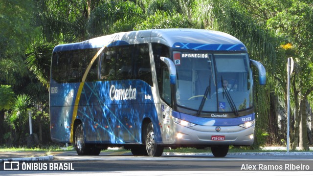 Viação Cometa 12263 na cidade de Taubaté, São Paulo, Brasil, por Alex Ramos Ribeiro. Número da foto: #13180152.