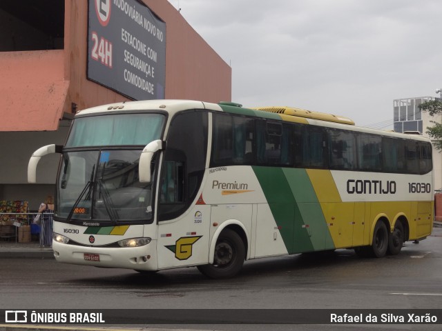 Empresa Gontijo de Transportes 16030 na cidade de Rio de Janeiro, Rio de Janeiro, Brasil, por Rafael da Silva Xarão. Número da foto: #13179225.