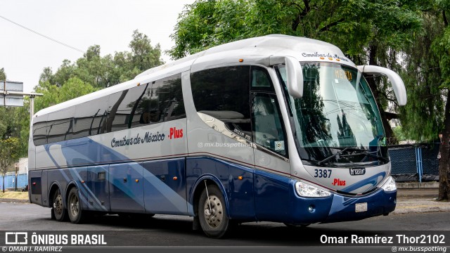 ODM - Ómnibus de México 3387 na cidade de Gustavo A. Madero, Ciudad de México, México, por Omar Ramírez Thor2102. Número da foto: #13179071.