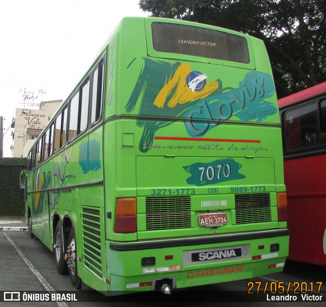 Clovis Turismo 7070 na cidade de Aparecida, São Paulo, Brasil, por Leandro  Victor. Número da foto: #13178723.