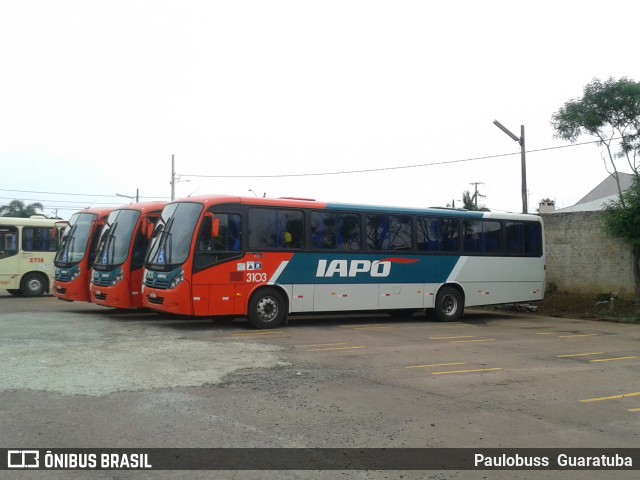 Viação Santana Iapó 3103 na cidade de Ponta Grossa, Paraná, Brasil, por Paulobuss  Guaratuba. Número da foto: #13178890.