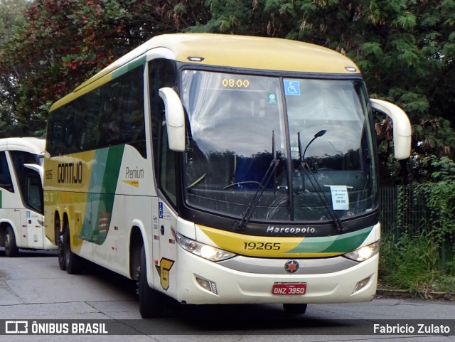 Empresa Gontijo de Transportes 19265 na cidade de São Paulo, São Paulo, Brasil, por Fabricio Zulato. Número da foto: #13179912.