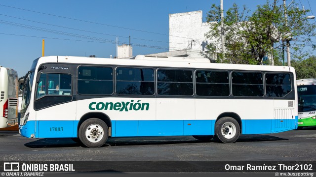 Autobuses Conexión 17003 na cidade de Gustavo A. Madero, Ciudad de México, México, por Omar Ramírez Thor2102. Número da foto: #13178067.