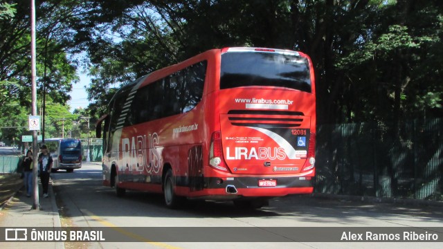 Lirabus 12081 na cidade de São Paulo, São Paulo, Brasil, por Alex Ramos Ribeiro. Número da foto: #13180000.