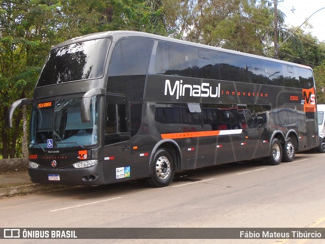 MinaSul Turismo 2300 na cidade de Três Corações, Minas Gerais, Brasil, por Fábio Mateus Tibúrcio. Número da foto: #13178092.