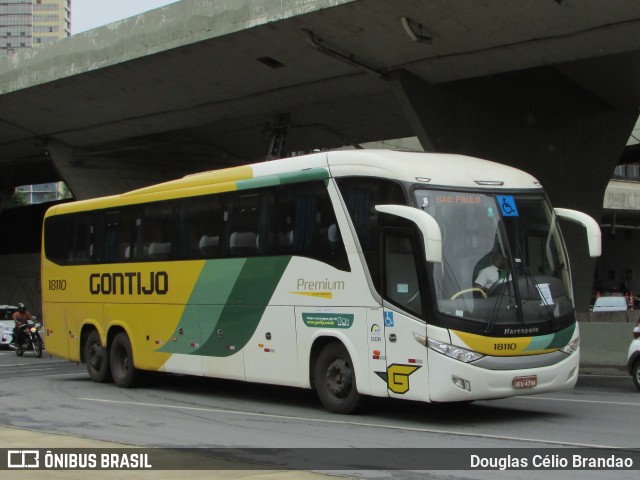 Empresa Gontijo de Transportes 18110 na cidade de Belo Horizonte, Minas Gerais, Brasil, por Douglas Célio Brandao. Número da foto: #13180031.