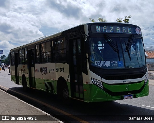Belém Rio Transportes BD-349 na cidade de Belém, Pará, Brasil, por Samara Goes. Número da foto: #13179150.