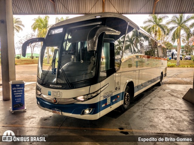 Expresso União 10364 na cidade de São Sebastião do Paraíso, Minas Gerais, Brasil, por Espedito de Brito Gomes. Número da foto: #13178640.