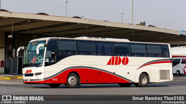 ADO - Autobuses de Oriente 1013 na cidade de Venustiano Carranza, Ciudad de México, México, por Omar Ramírez Thor2102. Número da foto: #13178052.