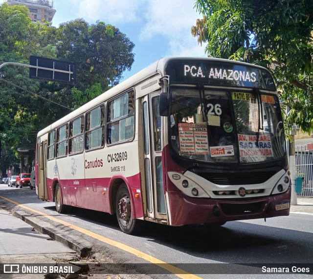 Viação Santa Rosa CV-32609 na cidade de Belém, Pará, Brasil, por Samara Goes. Número da foto: #13178425.