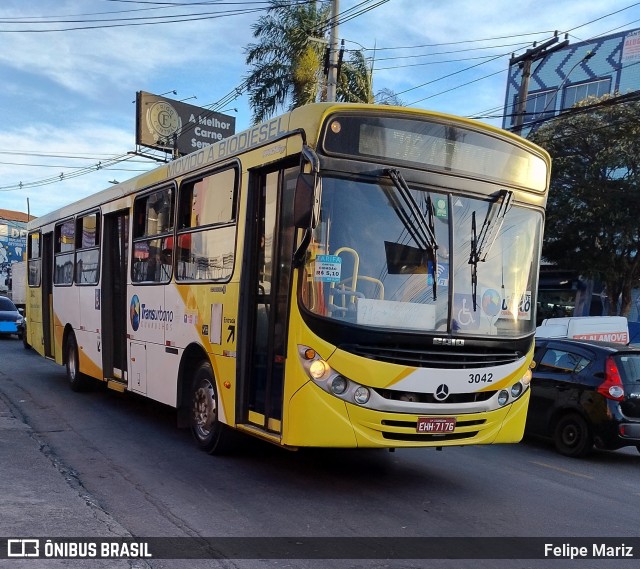 Viação Campo dos Ouros 3042 na cidade de Guarulhos, São Paulo, Brasil, por Felipe Mariz. Número da foto: #13180318.