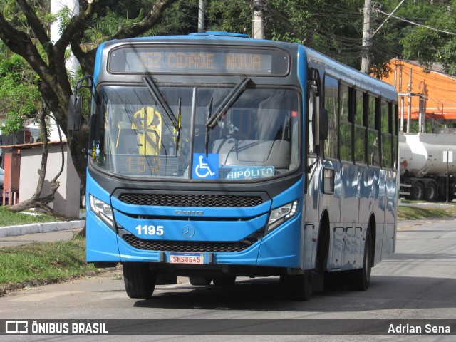Enscon Viação 1195 na cidade de João Monlevade, Minas Gerais, Brasil, por Adrian Sena. Número da foto: #13178155.