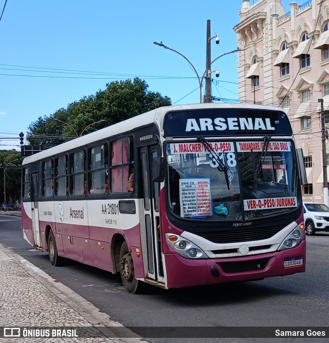 Transportadora Arsenal AA-31801 na cidade de Belém, Pará, Brasil, por Samara Goes. Número da foto: #13178501.