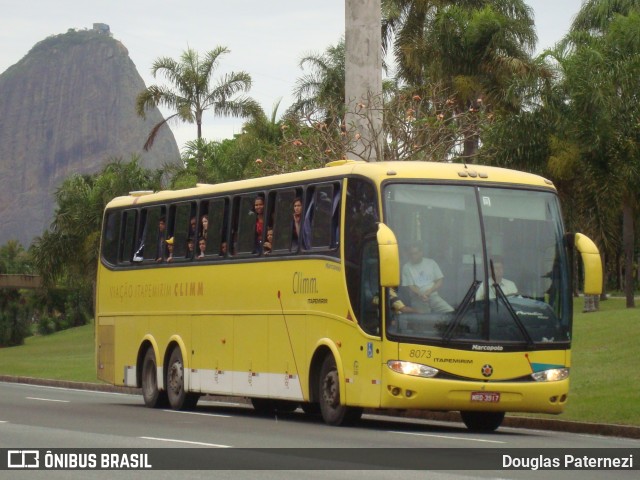 Viação Itapemirim 8073 na cidade de Rio de Janeiro, Rio de Janeiro, Brasil, por Douglas Paternezi. Número da foto: #13178770.