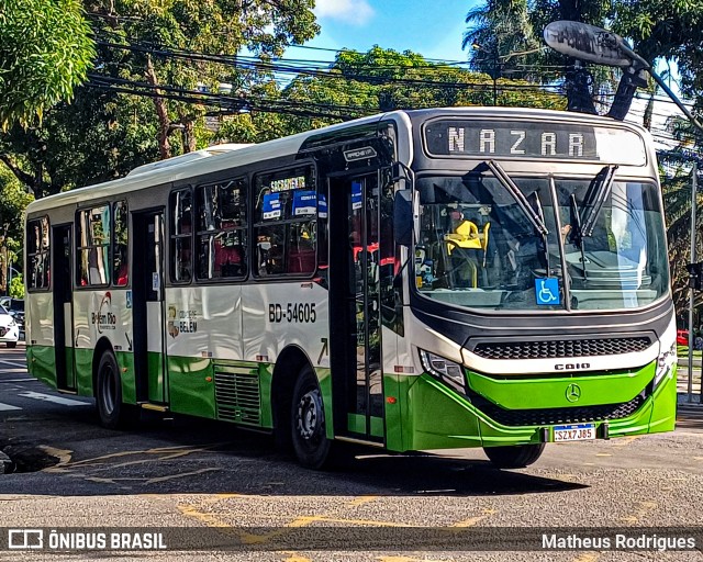 Belém Rio Transportes BD-54605 na cidade de Belém, Pará, Brasil, por Matheus Rodrigues. Número da foto: #13179041.