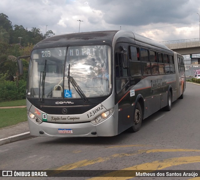 Rápido Campinas 123002 na cidade de Campo Limpo Paulista, São Paulo, Brasil, por Matheus dos Santos Araújo. Número da foto: #13178449.