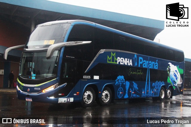 Empresa de Ônibus Nossa Senhora da Penha 65005 na cidade de Porto Alegre, Rio Grande do Sul, Brasil, por Lucas Pedro Trojan. Número da foto: #13179265.