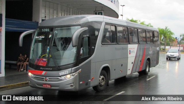 Empresa de Ônibus Pássaro Marron 90622 na cidade de Aparecida, São Paulo, Brasil, por Alex Ramos Ribeiro. Número da foto: #13180140.