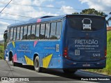 Fretadão Rental 12411 na cidade de Araçariguama, São Paulo, Brasil, por Flavio Alberto Fernandes. Número da foto: #:id.