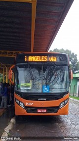 VCG - Viação Campos Gerais 1417 na cidade de Ponta Grossa, Paraná, Brasil, por BrunyBus Prado. Número da foto: #13179517.