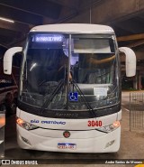 Viação São Cristóvão 3040 na cidade de São Paulo, São Paulo, Brasil, por Andre Santos de Moraes. Número da foto: #13179296.