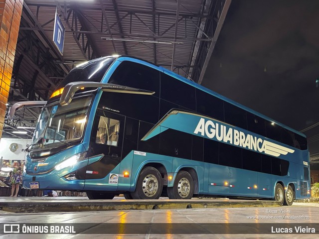 Viação Águia Branca 51280 na cidade de Coronel Fabriciano, Minas Gerais, Brasil, por Lucas Vieira. Número da foto: #13103582.