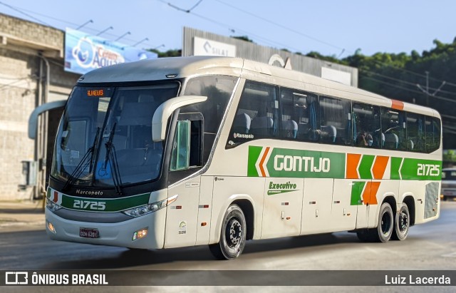 Empresa Gontijo de Transportes 21725 na cidade de Ilhéus, Bahia, Brasil, por Luiz Lacerda. Número da foto: #13103712.