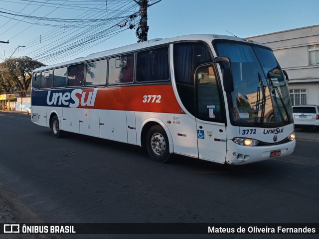 Unesul de Transportes 3772 na cidade de São Leopoldo, Rio Grande do Sul, Brasil, por Mateus de Oliveira Fernandes. Número da foto: #13103065.
