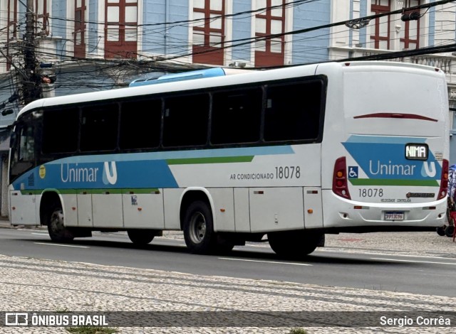 Unimar Transportes 18078 na cidade de Vitória, Espírito Santo, Brasil, por Sergio Corrêa. Número da foto: #13102971.