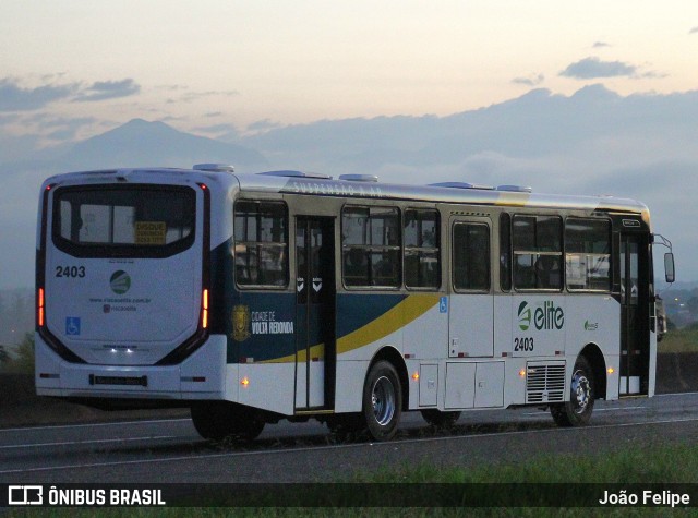 Viação Elite 2403 na cidade de Canas, São Paulo, Brasil, por João Felipe. Número da foto: #13102797.