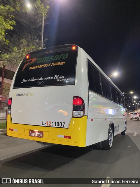 Pamsaro Transportes e Turismo L-1211007 na cidade de Manaus, Amazonas, Brasil, por Gabriel Lucas Ferreira. Número da foto: #13102787.