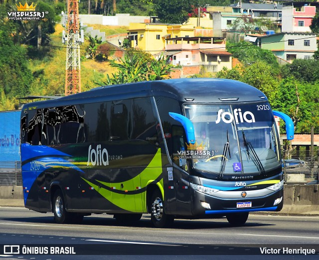 Sofia Turismo 2920 na cidade de Duque de Caxias, Rio de Janeiro, Brasil, por Victor Henrique. Número da foto: #13104813.