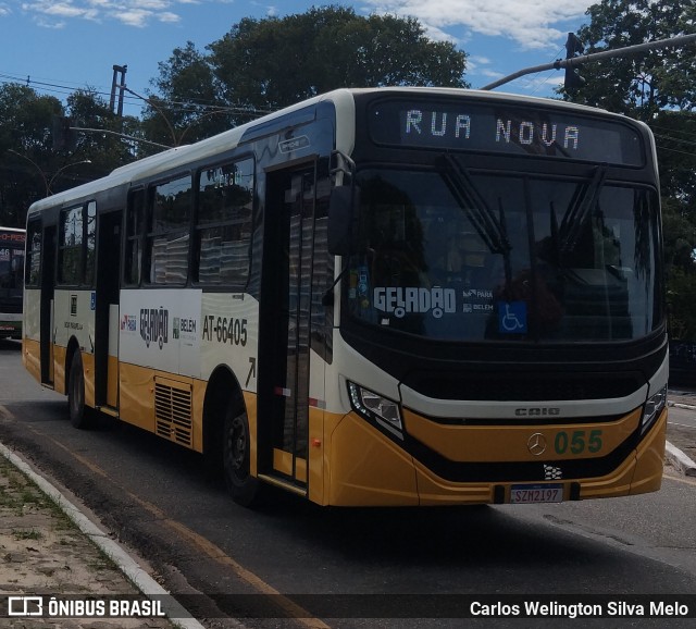 Empresa de Transportes Nova Marambaia AT-66405 na cidade de Belém, Pará, Brasil, por Carlos Welington Silva Melo. Número da foto: #13102718.