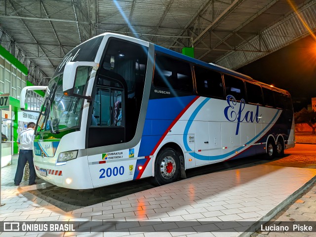 Efal - Expresso Faxinalense Ltda. 2000 na cidade de Jaraguá do Sul, Santa Catarina, Brasil, por Luciano  Piske. Número da foto: #13104436.