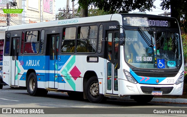 Viação Arujá 2312 na cidade de Arujá, São Paulo, Brasil, por Cauan Ferreira. Número da foto: #13105372.