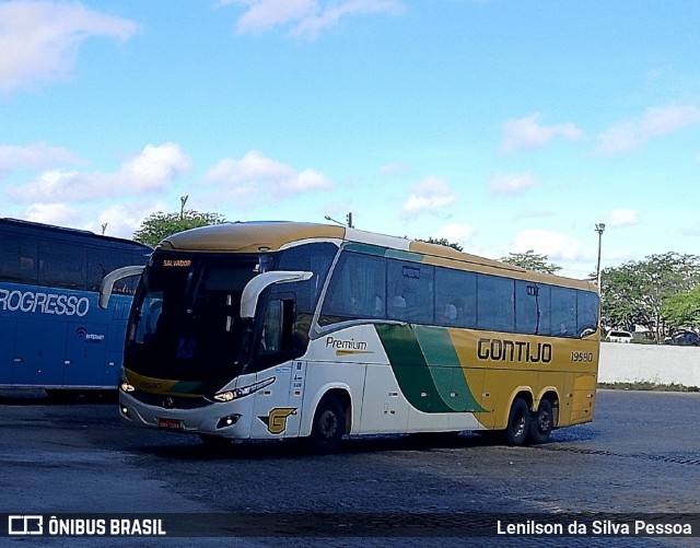 Empresa Gontijo de Transportes 19580 na cidade de Caruaru, Pernambuco, Brasil, por Lenilson da Silva Pessoa. Número da foto: #13104742.