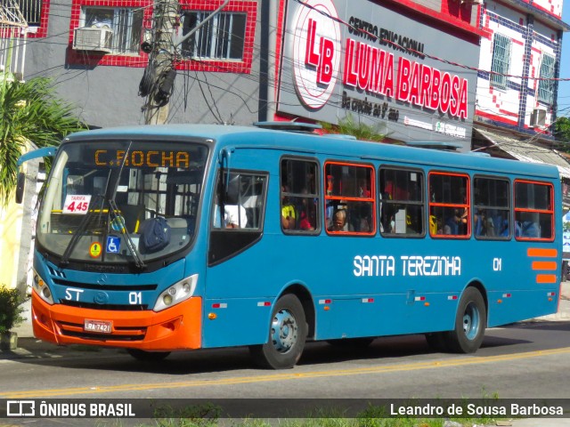 Empresa Santa Terezinha 01 na cidade de São João de Meriti, Rio de Janeiro, Brasil, por Leandro de Sousa Barbosa. Número da foto: #13105483.