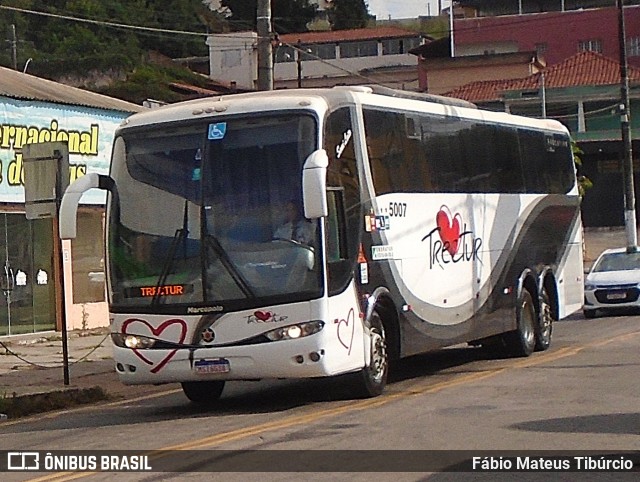 Trectur 5007 na cidade de Três Corações, Minas Gerais, Brasil, por Fábio Mateus Tibúrcio. Número da foto: #13102694.