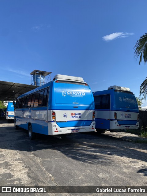 Cerato Transportes 28424016 na cidade de Manaus, Amazonas, Brasil, por Gabriel Lucas Ferreira. Número da foto: #13102780.