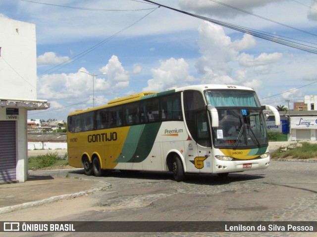 Empresa Gontijo de Transportes 14010 na cidade de Caruaru, Pernambuco, Brasil, por Lenilson da Silva Pessoa. Número da foto: #13104283.