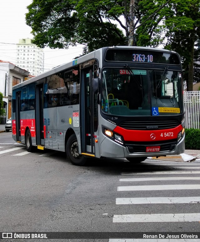 Allibus Transportes 4 5472 na cidade de São Paulo, São Paulo, Brasil, por Renan De Jesus Oliveira. Número da foto: #13102643.