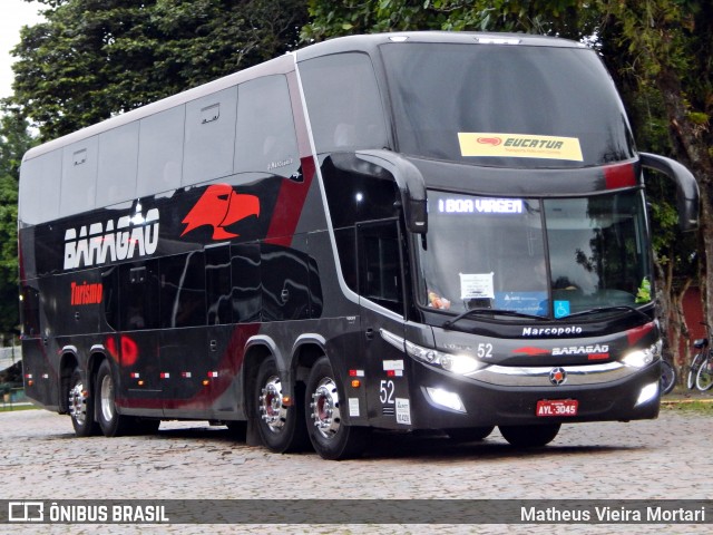 Baragão Turismo 52 na cidade de Joinville, Santa Catarina, Brasil, por Matheus Vieira Mortari. Número da foto: #13103191.